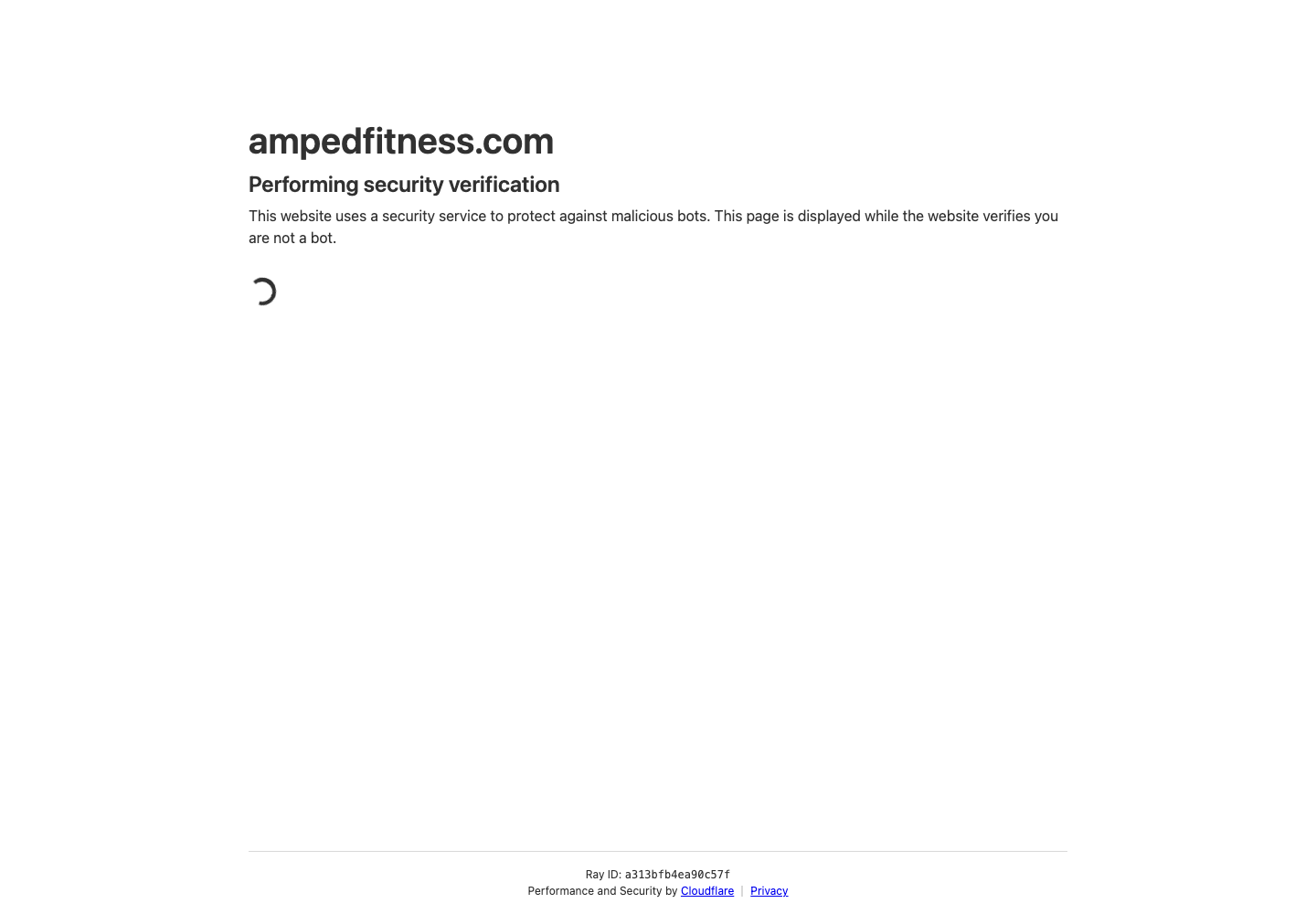 Amped Fitness official public support page used to verify this cancellation guide