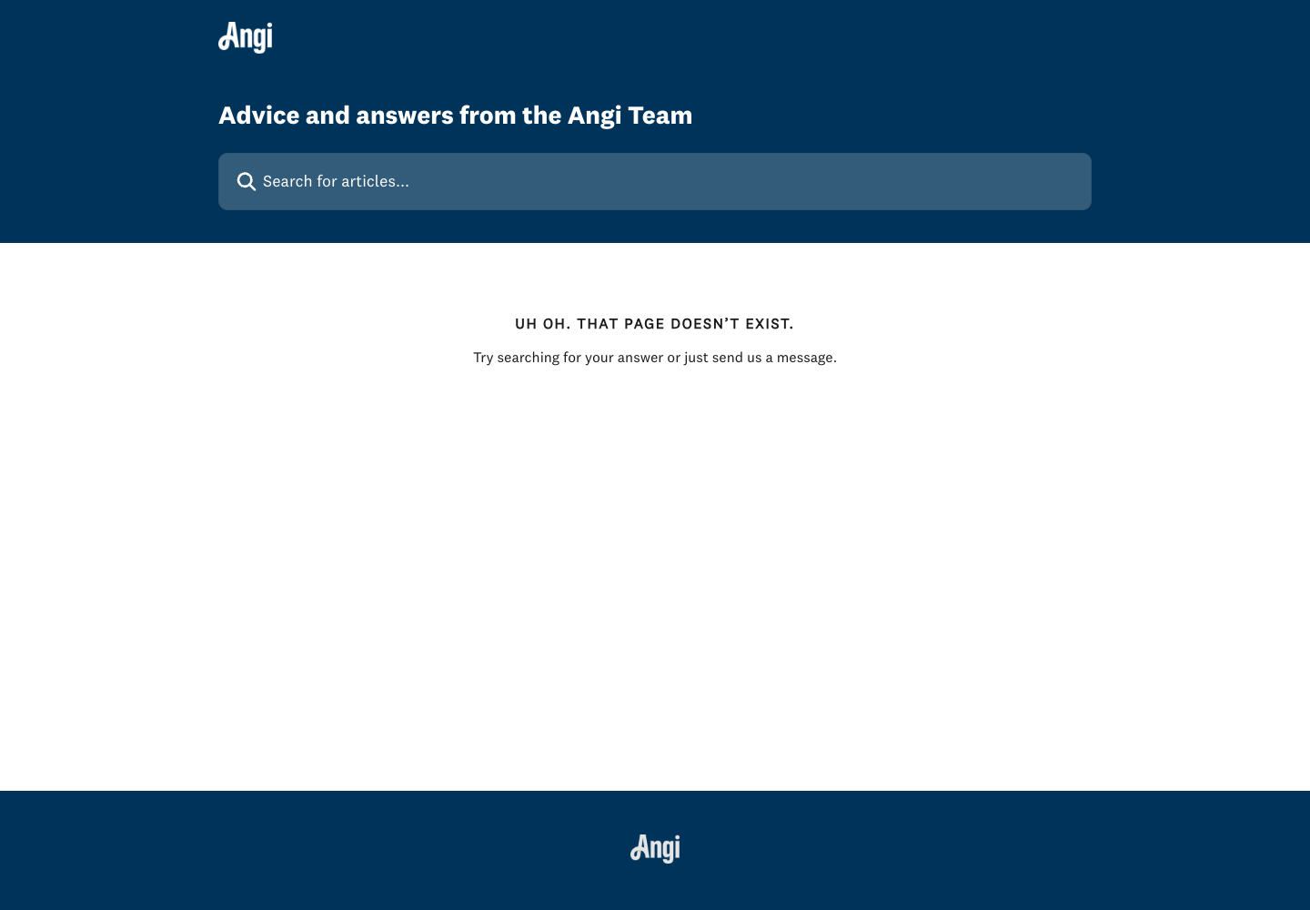 Angi Leads official cancellation or account-support information