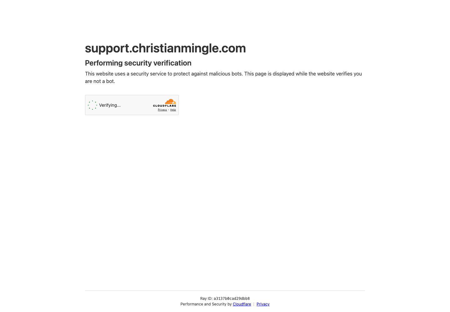 Christian Mingle official cancellation or account-support information