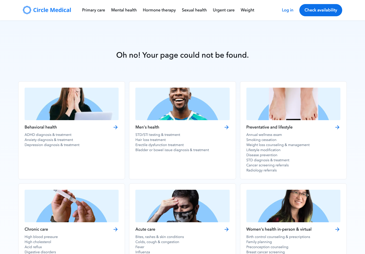 Circle Medical official public support page used to verify this cancellation guide