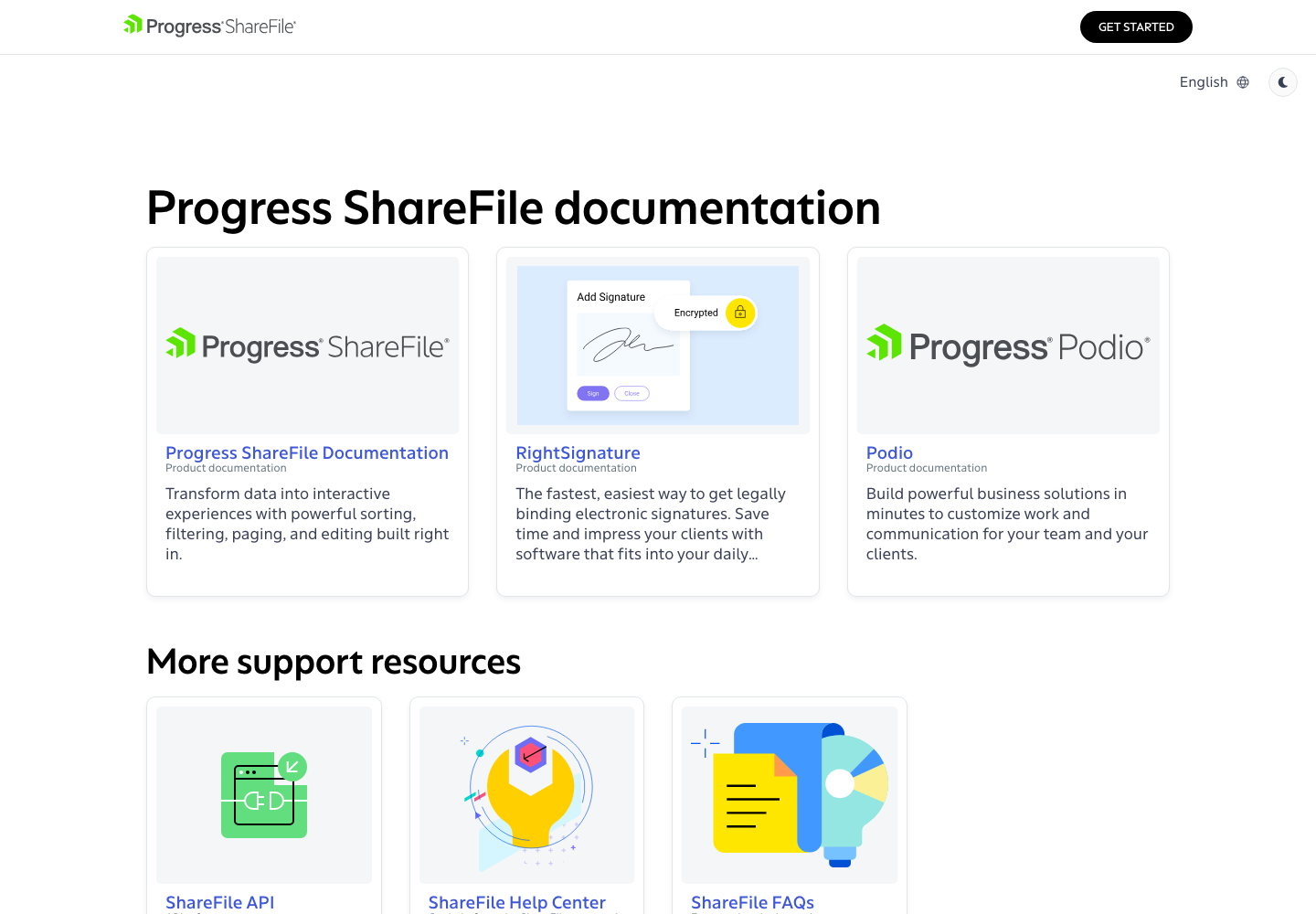 Citrix ShareFile official public support page used to verify this cancellation guide