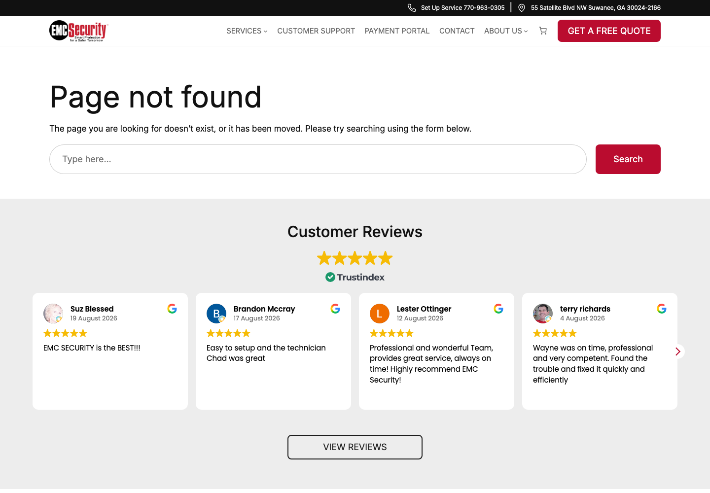 EMC Security official public support page used to verify this cancellation guide