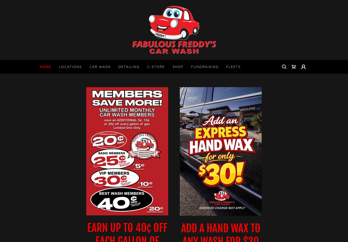 Fabulous Freddy's Car Wash official public support page used to verify this cancellation guide