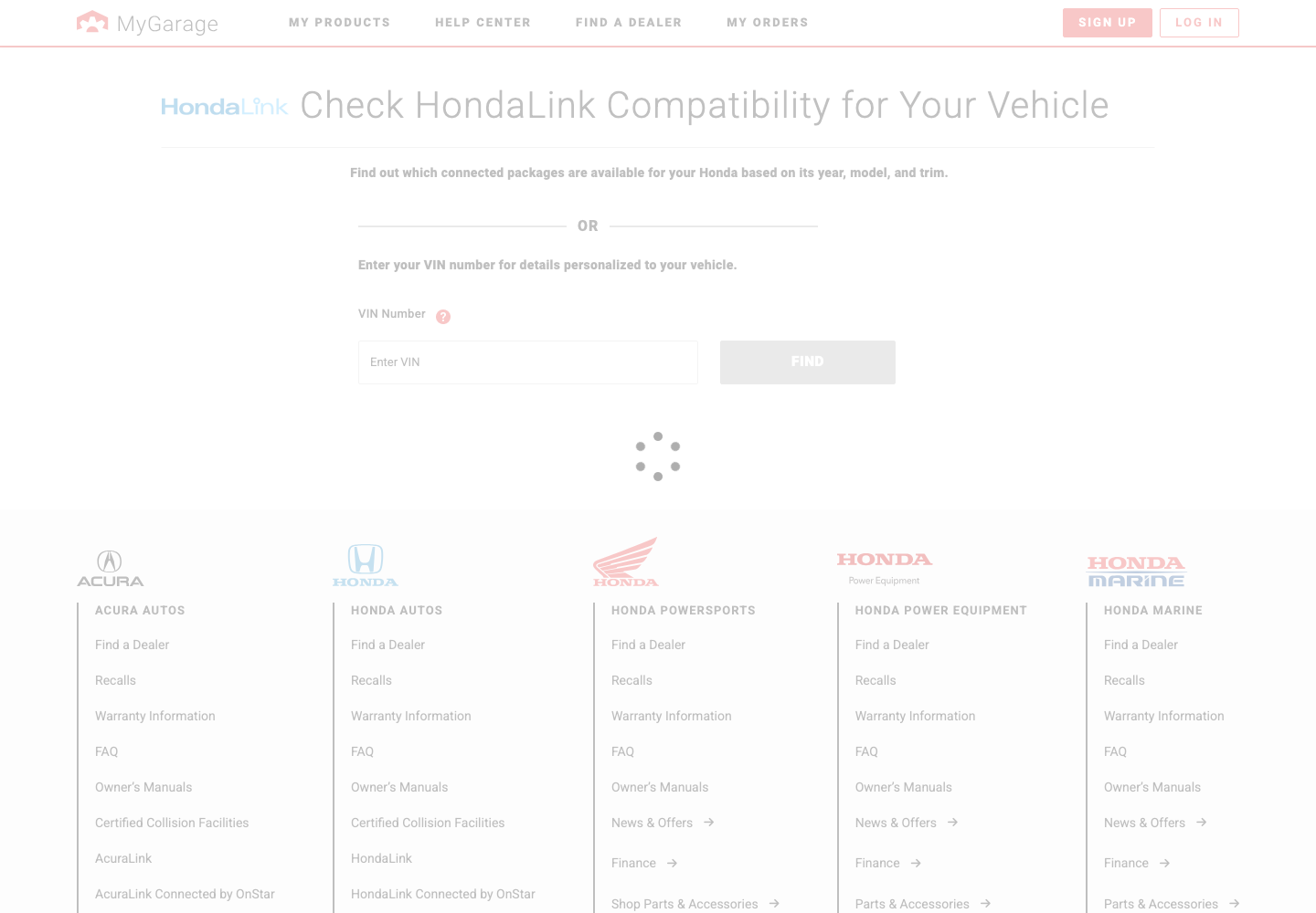 HondaLink Remote official public support page used to verify this cancellation guide