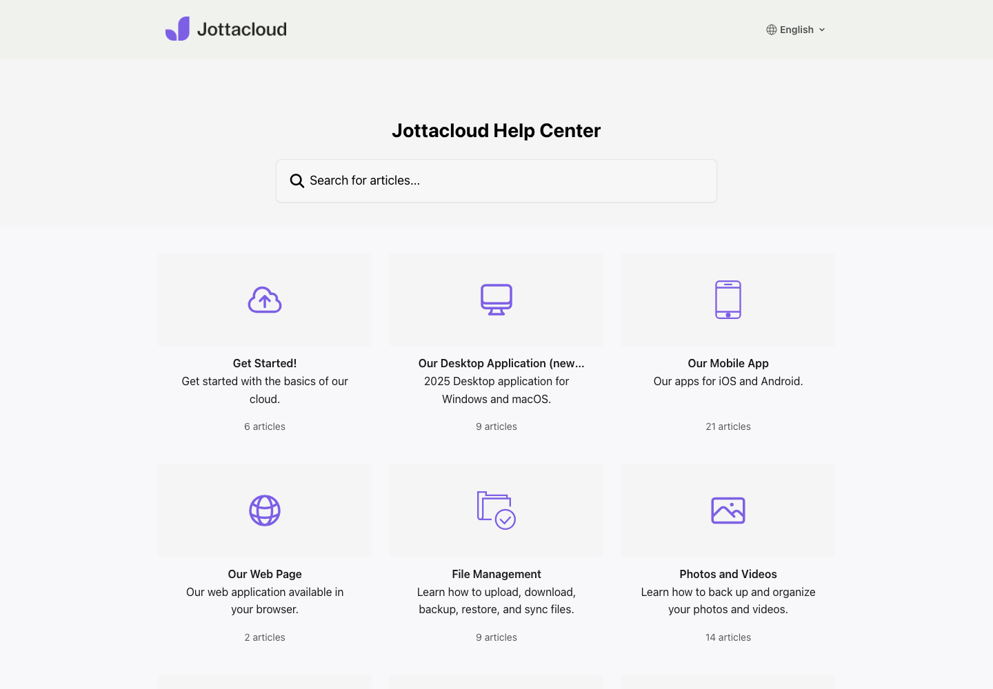 Jottacloud official public support page used to verify this cancellation guide