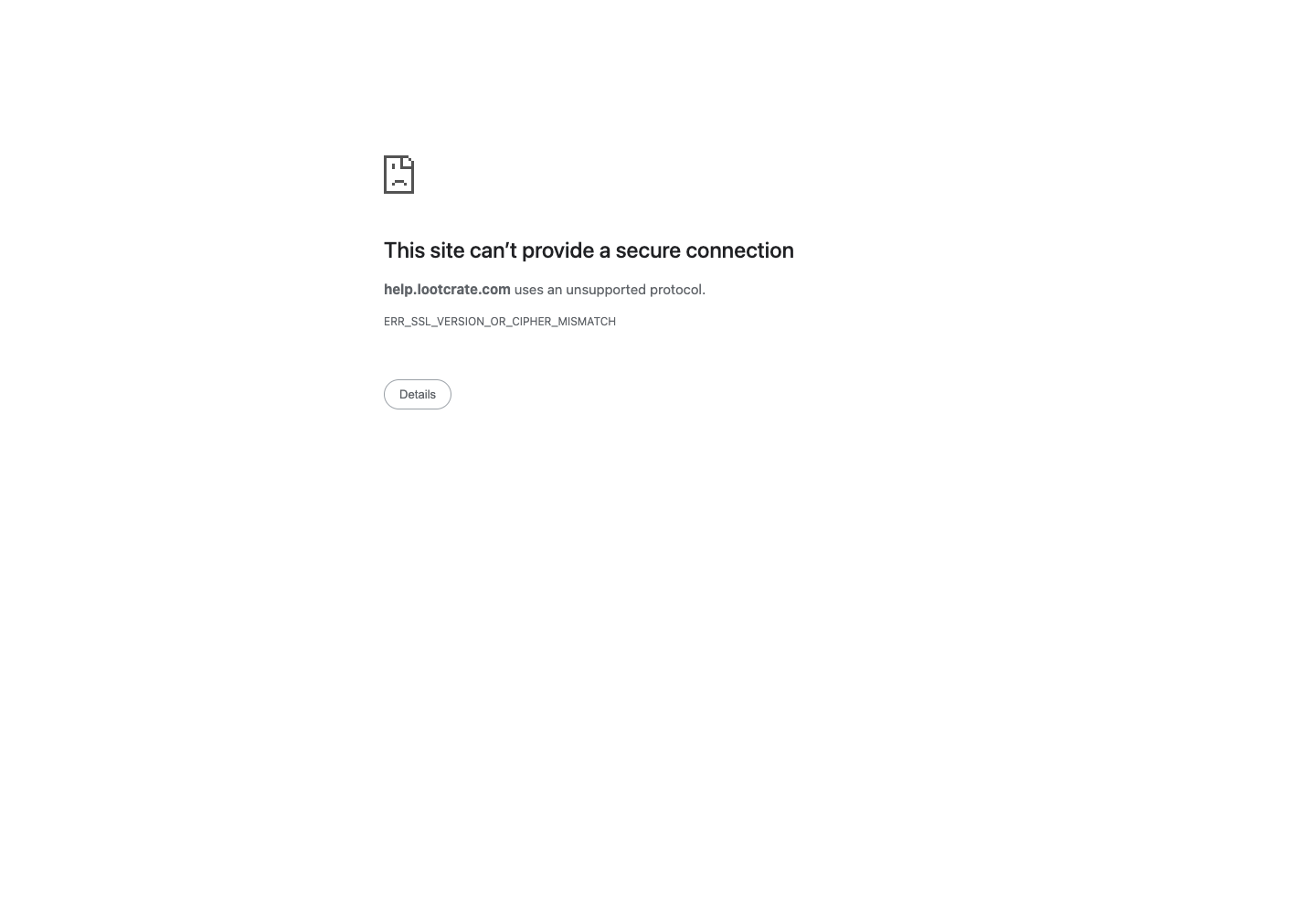 Loot Crate official public support page used to verify this cancellation guide