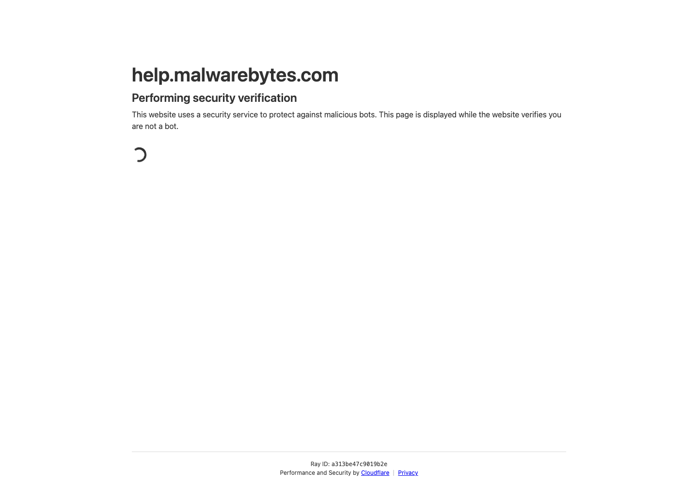 Malwarebytes Plus official public support page used to verify this cancellation guide