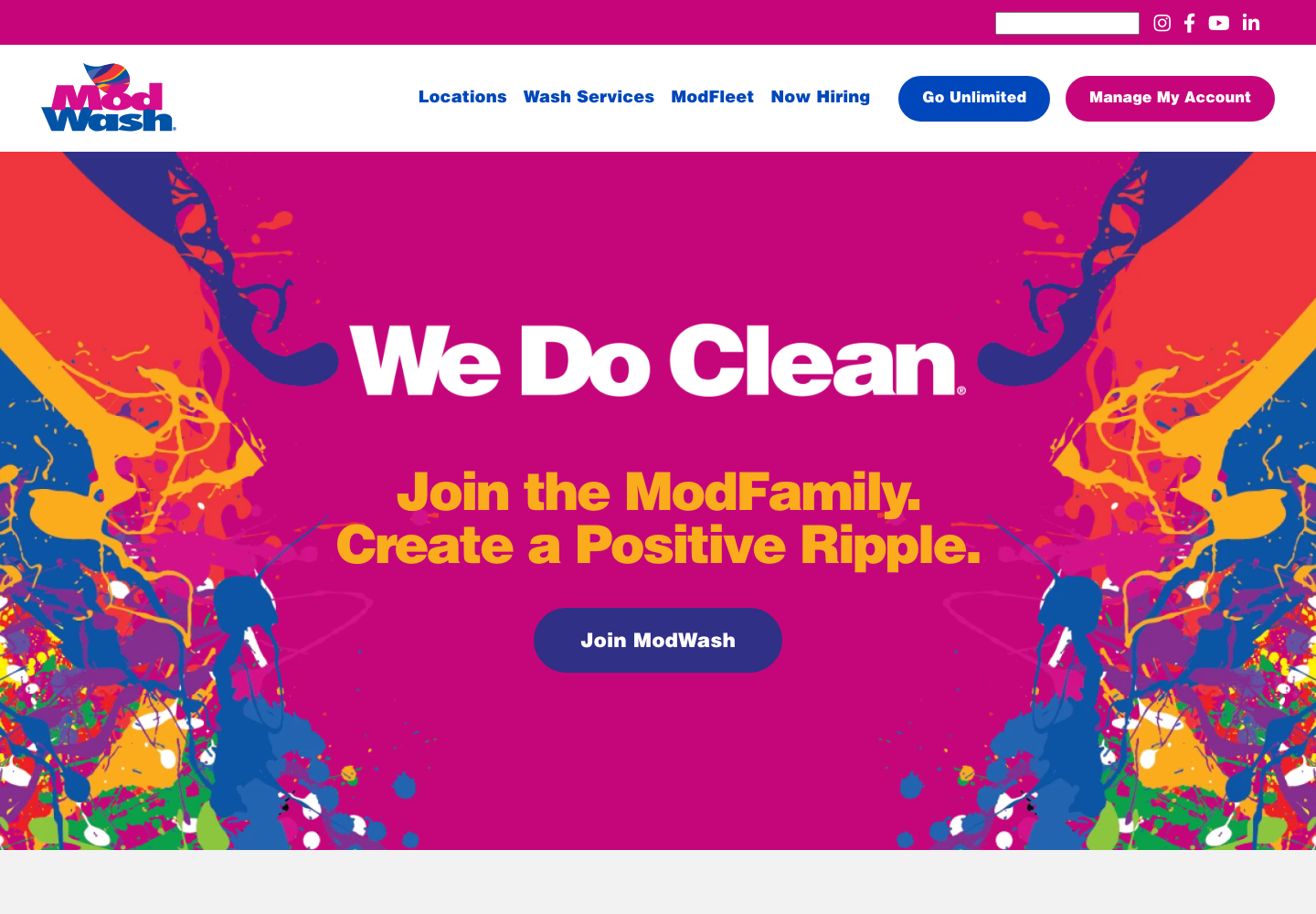 ModWash official public support page used to verify this cancellation guide