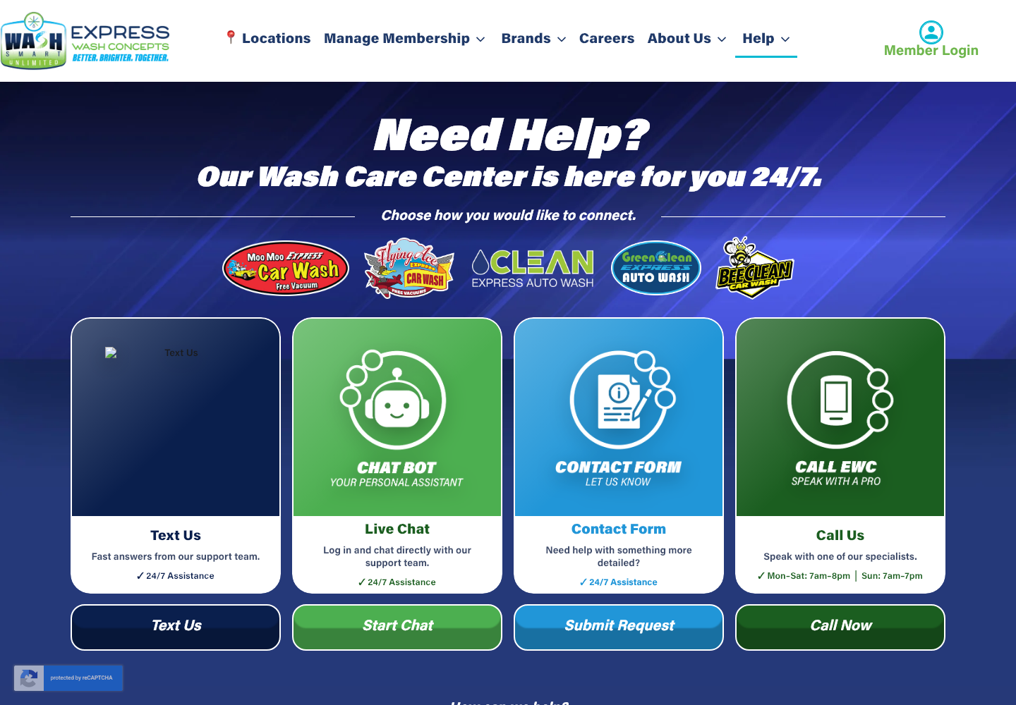 Moo Moo Express Car Wash official public support page used to verify this cancellation guide