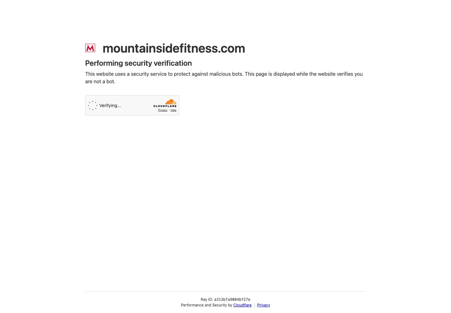 Mountainside Fitness official public support page used to verify this cancellation guide