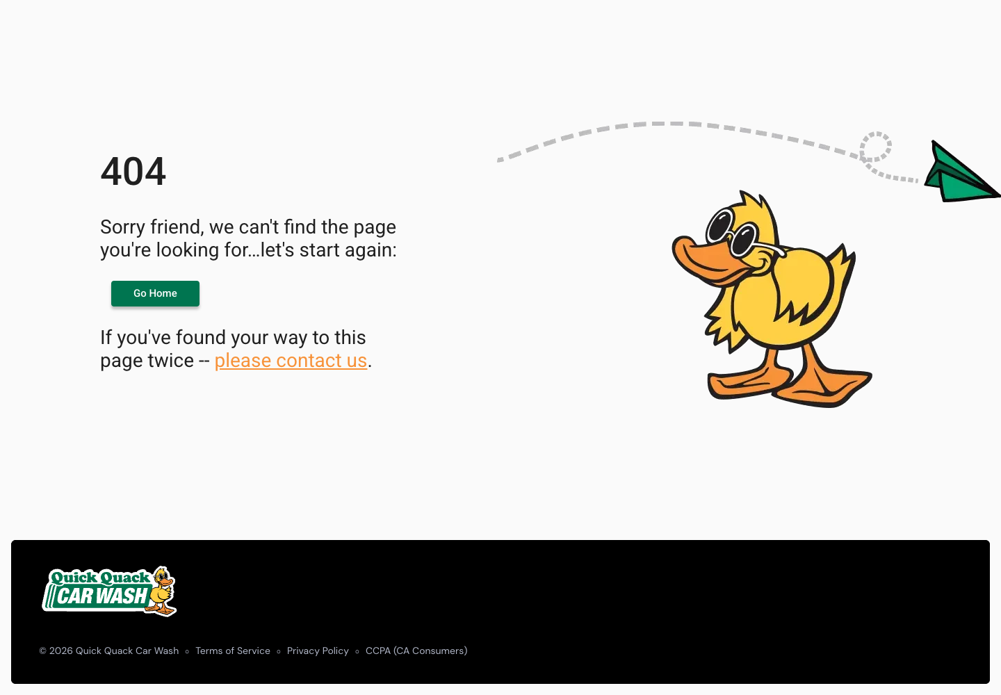 Quick Quack official membership support page