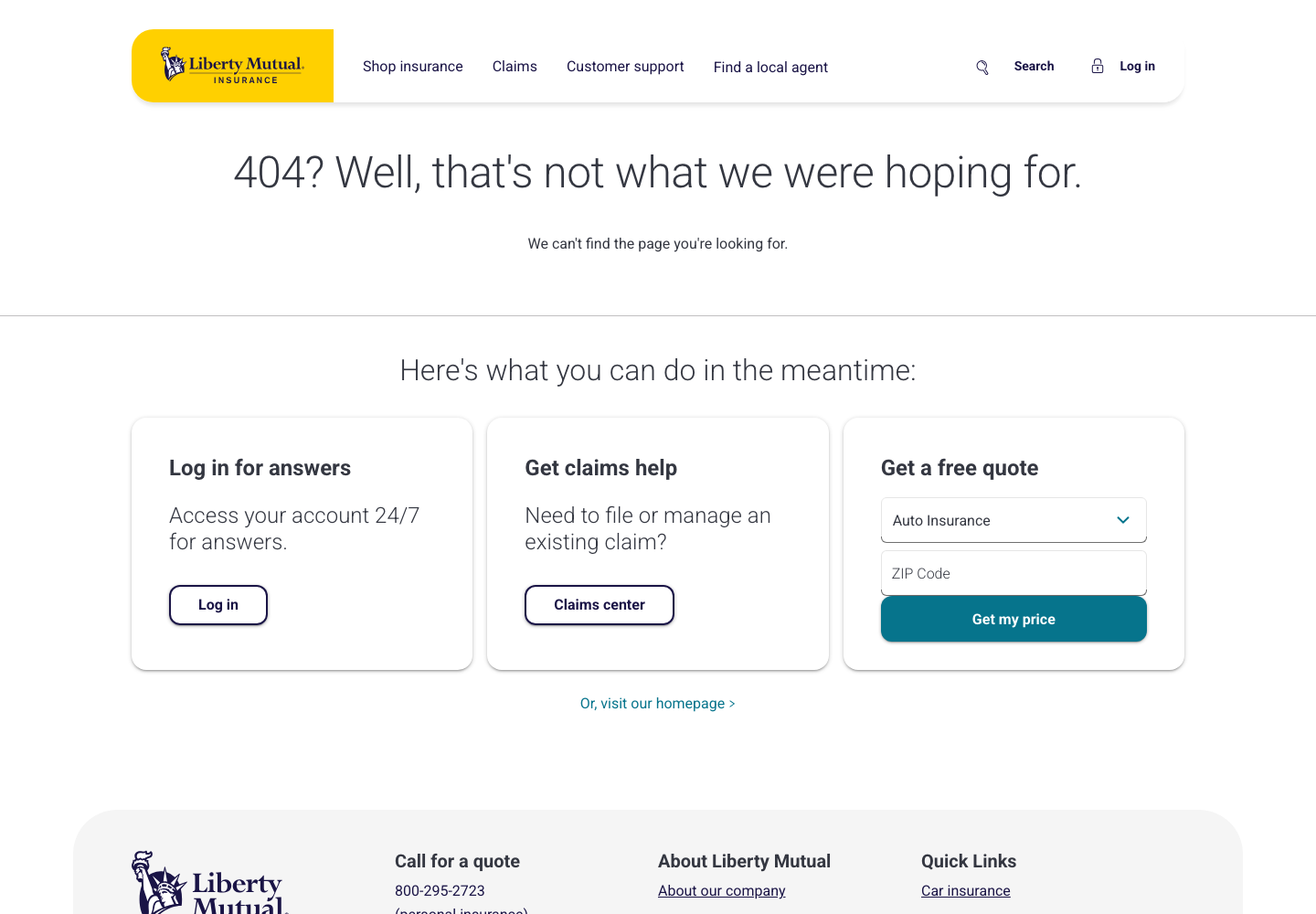 Safeco Insurance official public support page used to verify this cancellation guide