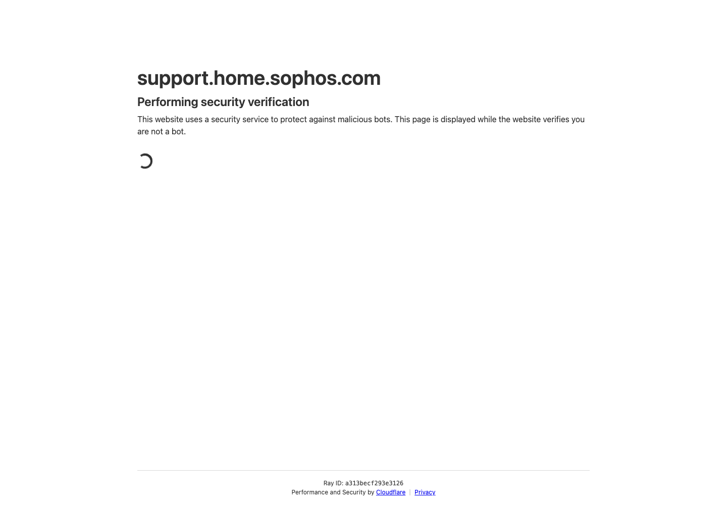 Sophos Home Premium official public support page used to verify this cancellation guide
