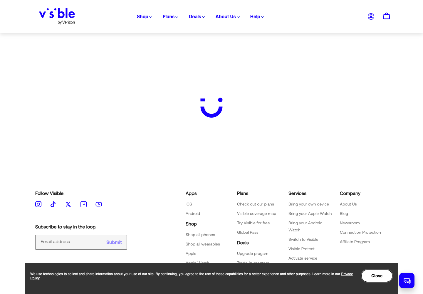 Visible official service cancellation help